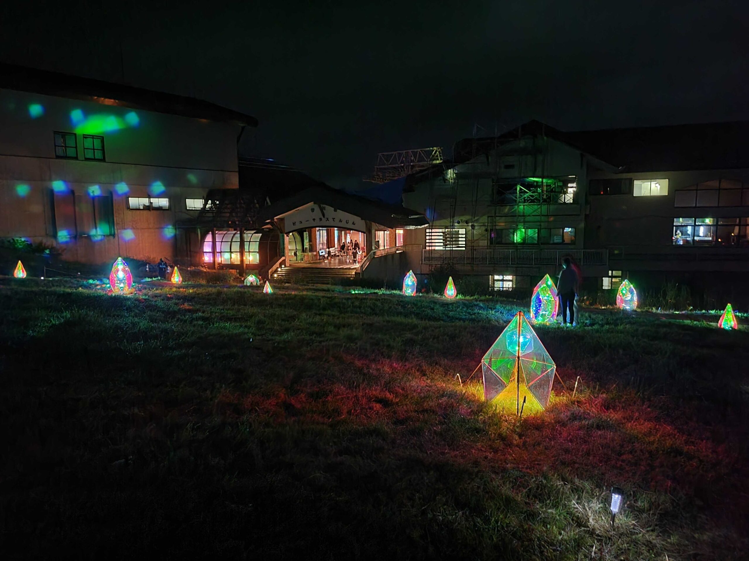 夜の谷川岳へ