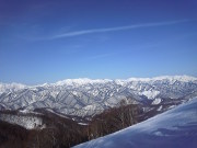 朝日岳　宝台樹スキー場　第九リフト山頂から